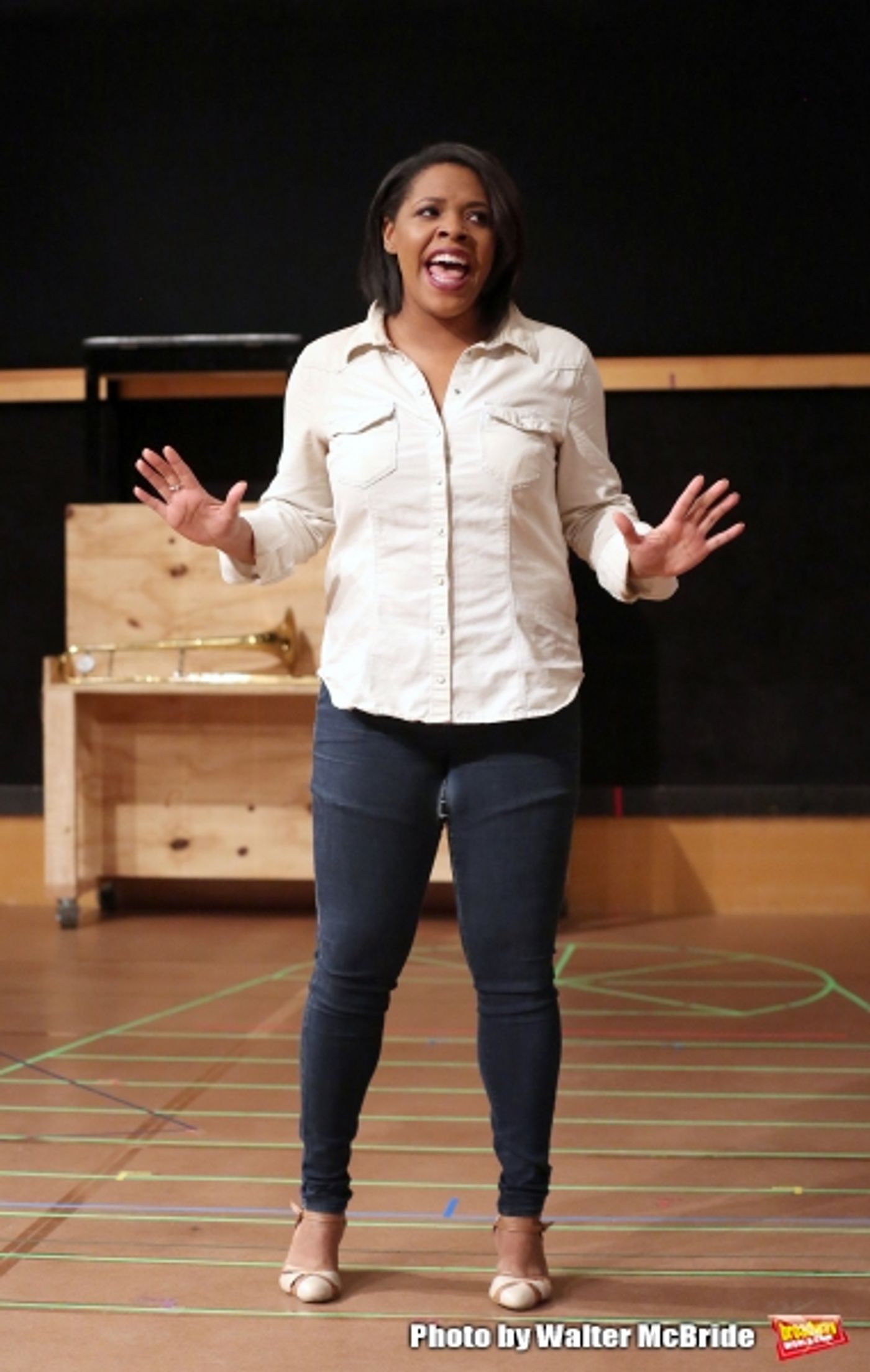 Photo Coverage: Go Inside the Rehearsal Room with the PRINCE OF BROADWAY Cast and Creative Team!  Image