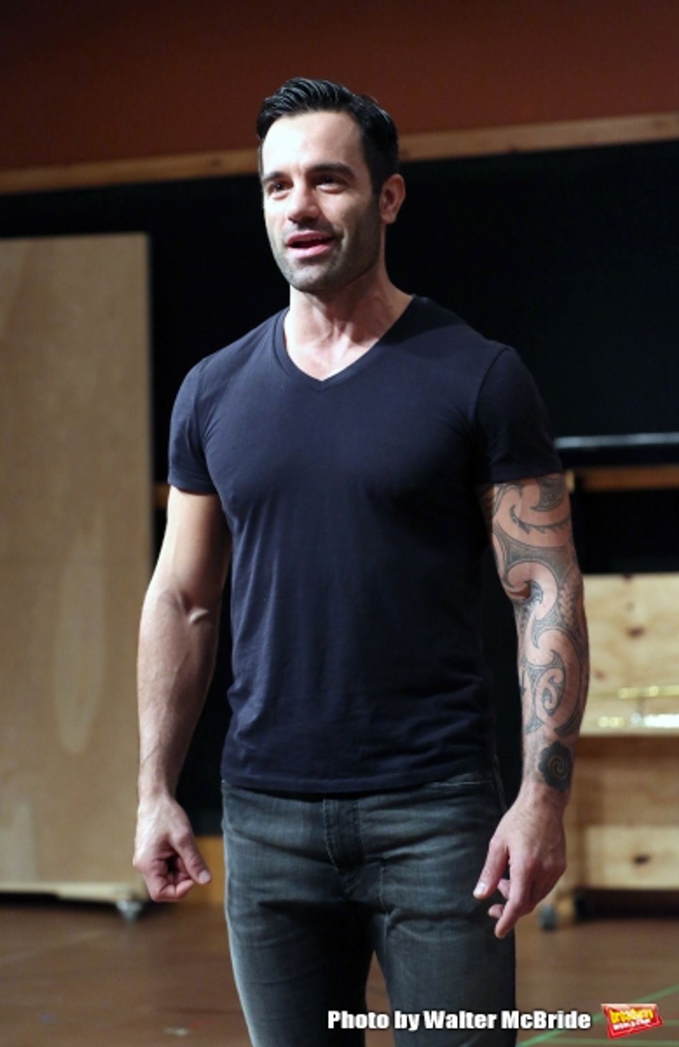 Photo Coverage: Go Inside the Rehearsal Room with the PRINCE OF BROADWAY Cast and Creative Team!  Image