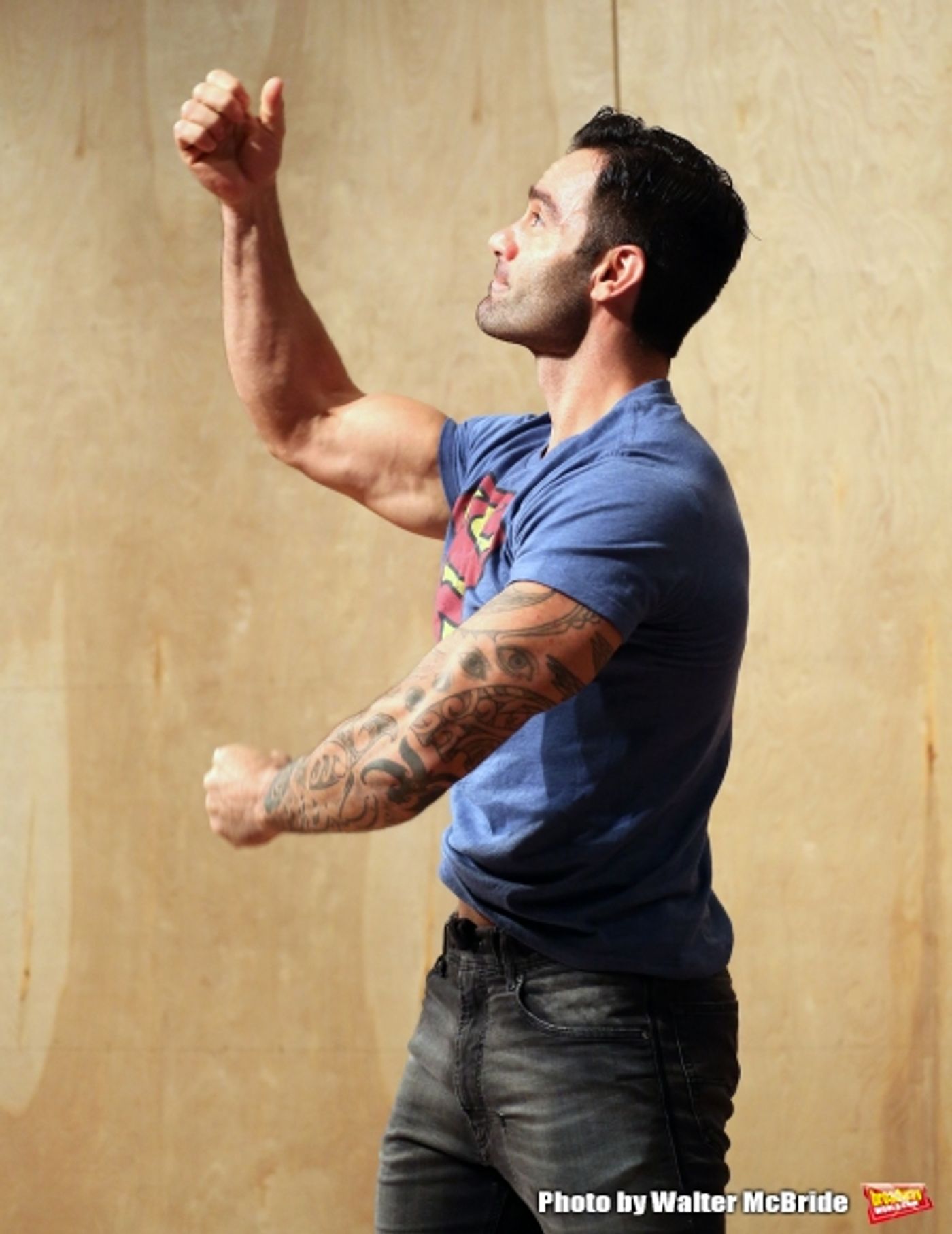 Photo Coverage: Go Inside the Rehearsal Room with the PRINCE OF BROADWAY Cast and Creative Team!  Image