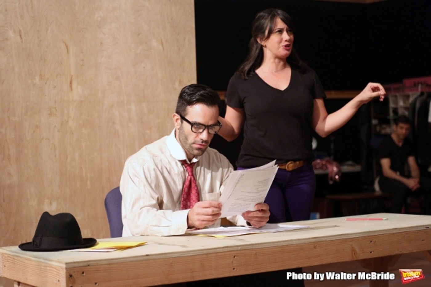 Photo Coverage: Go Inside the Rehearsal Room with the PRINCE OF BROADWAY Cast and Creative Team!  Image