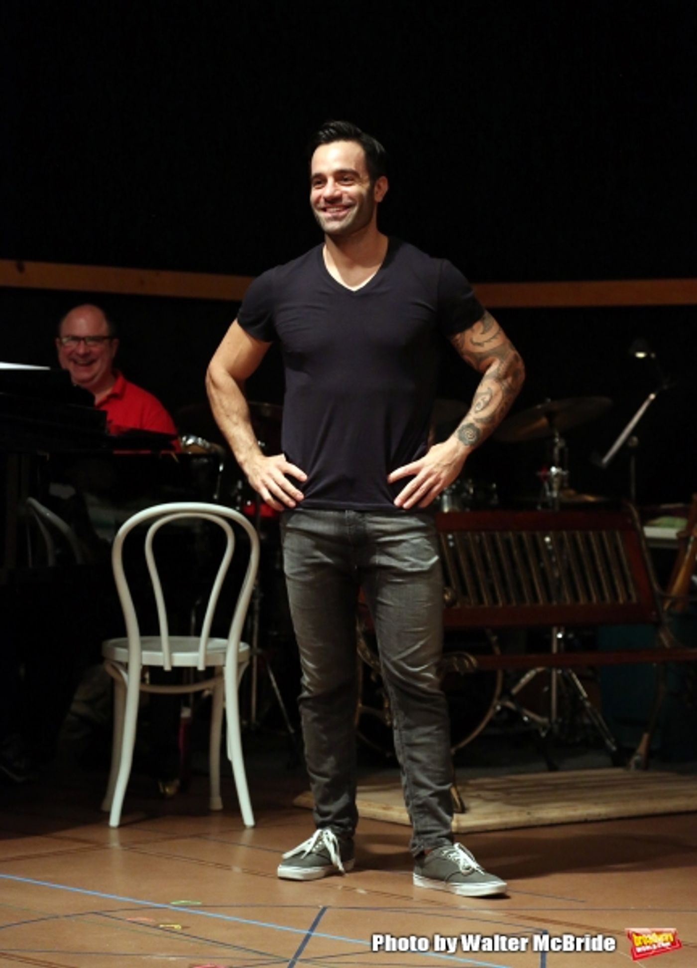 Photo Coverage: Go Inside the Rehearsal Room with the PRINCE OF BROADWAY Cast and Creative Team!  Image