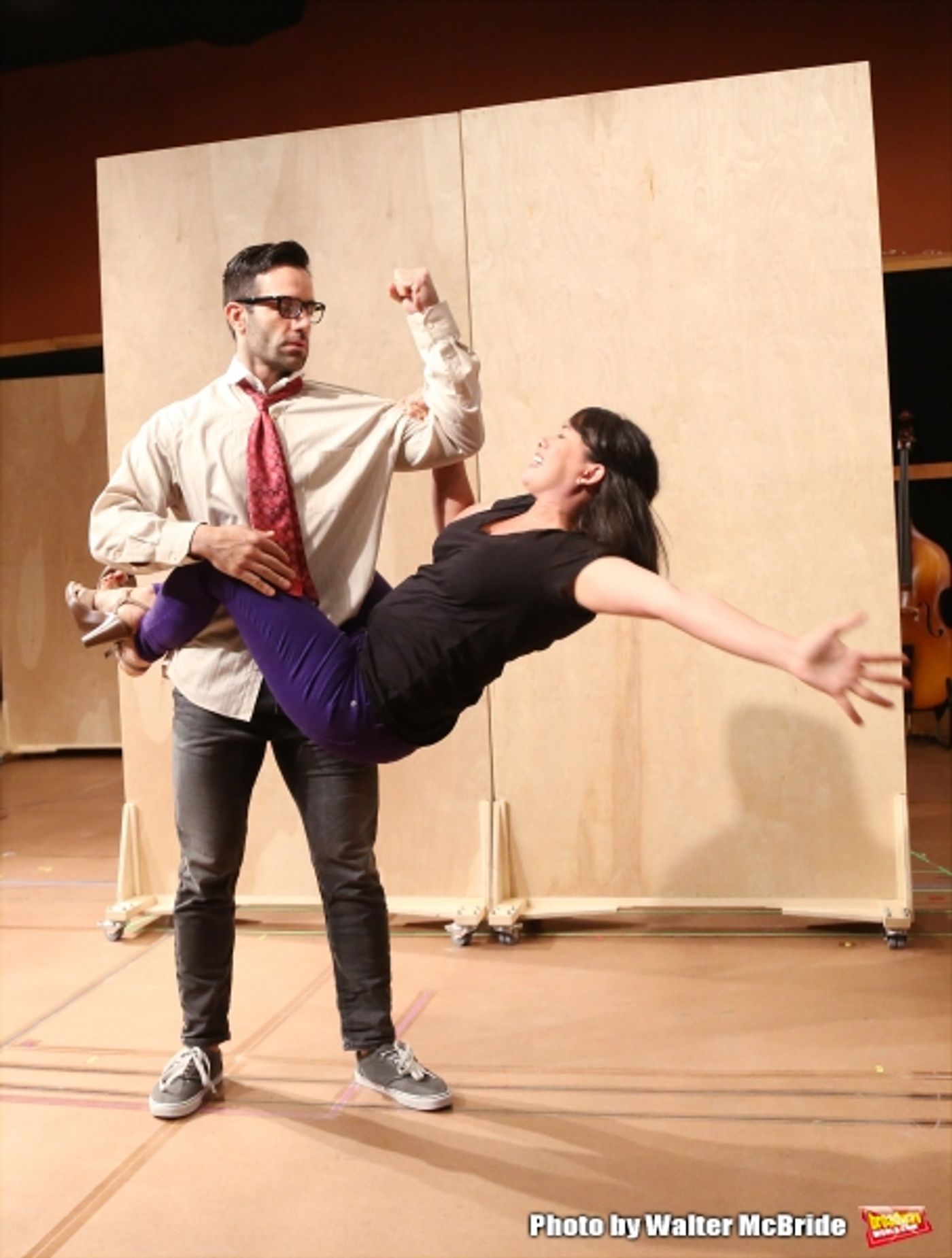 Photo Coverage: Go Inside the Rehearsal Room with the PRINCE OF BROADWAY Cast and Creative Team!  Image