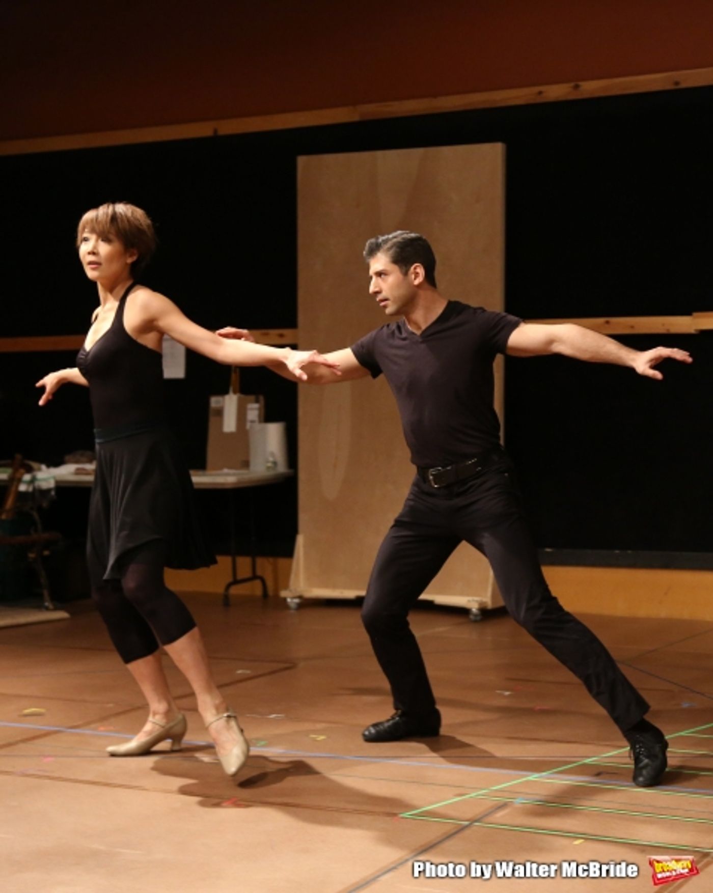 Photo Coverage: Go Inside the Rehearsal Room with the PRINCE OF BROADWAY Cast and Creative Team!  Image