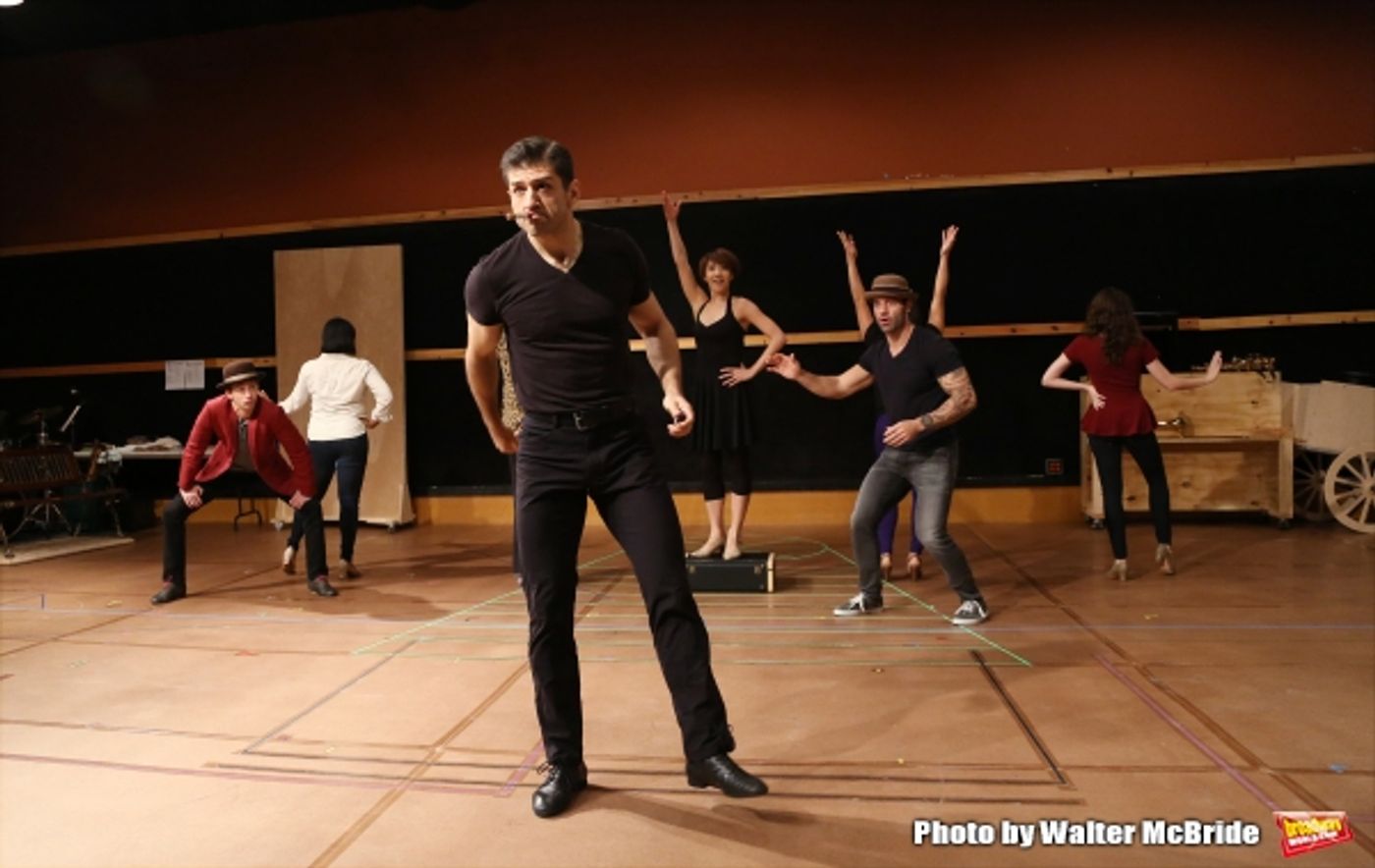 Photo Coverage: Go Inside the Rehearsal Room with the PRINCE OF BROADWAY Cast and Creative Team!  Image