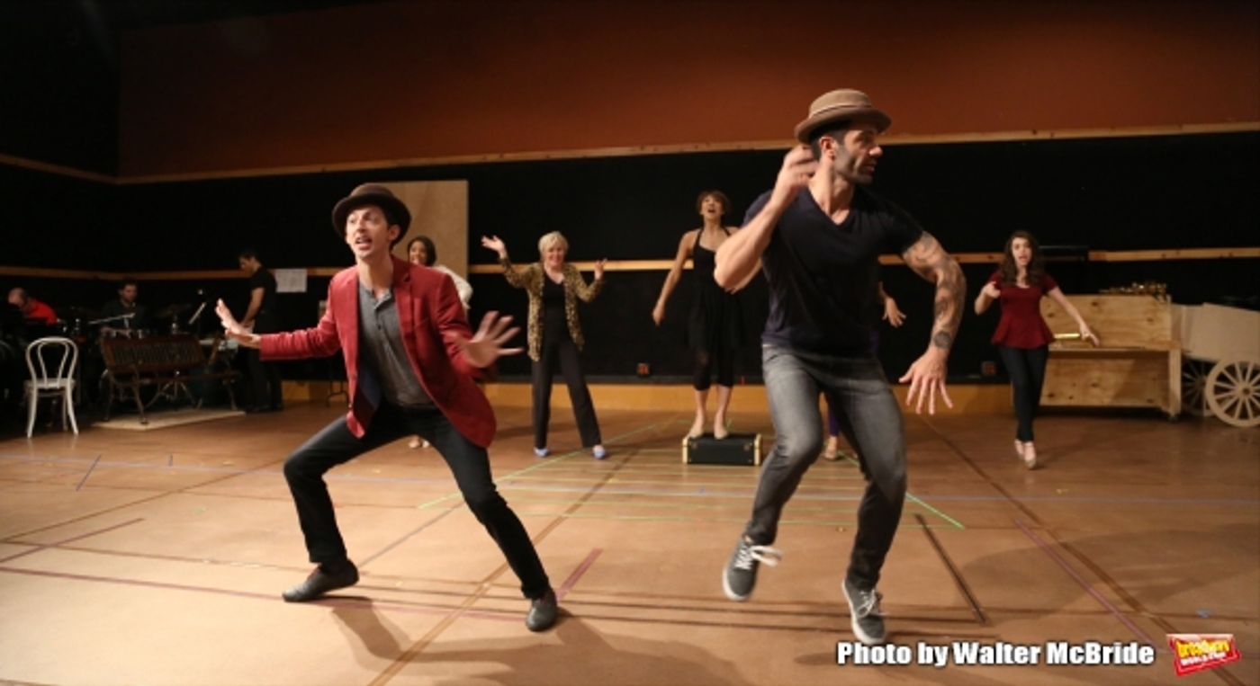 Photo Coverage: Go Inside the Rehearsal Room with the PRINCE OF BROADWAY Cast and Creative Team!  Image