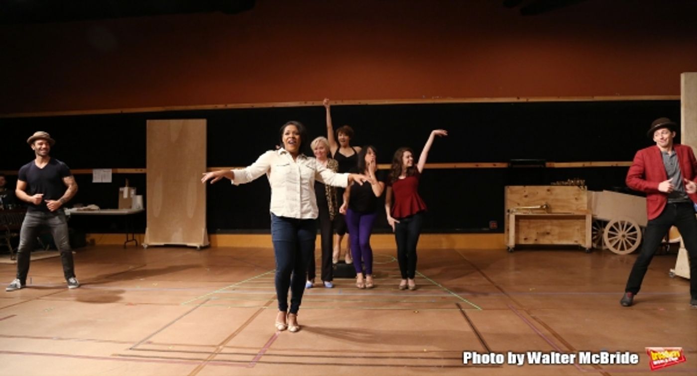 Photo Coverage: Go Inside the Rehearsal Room with the PRINCE OF BROADWAY Cast and Creative Team!  Image