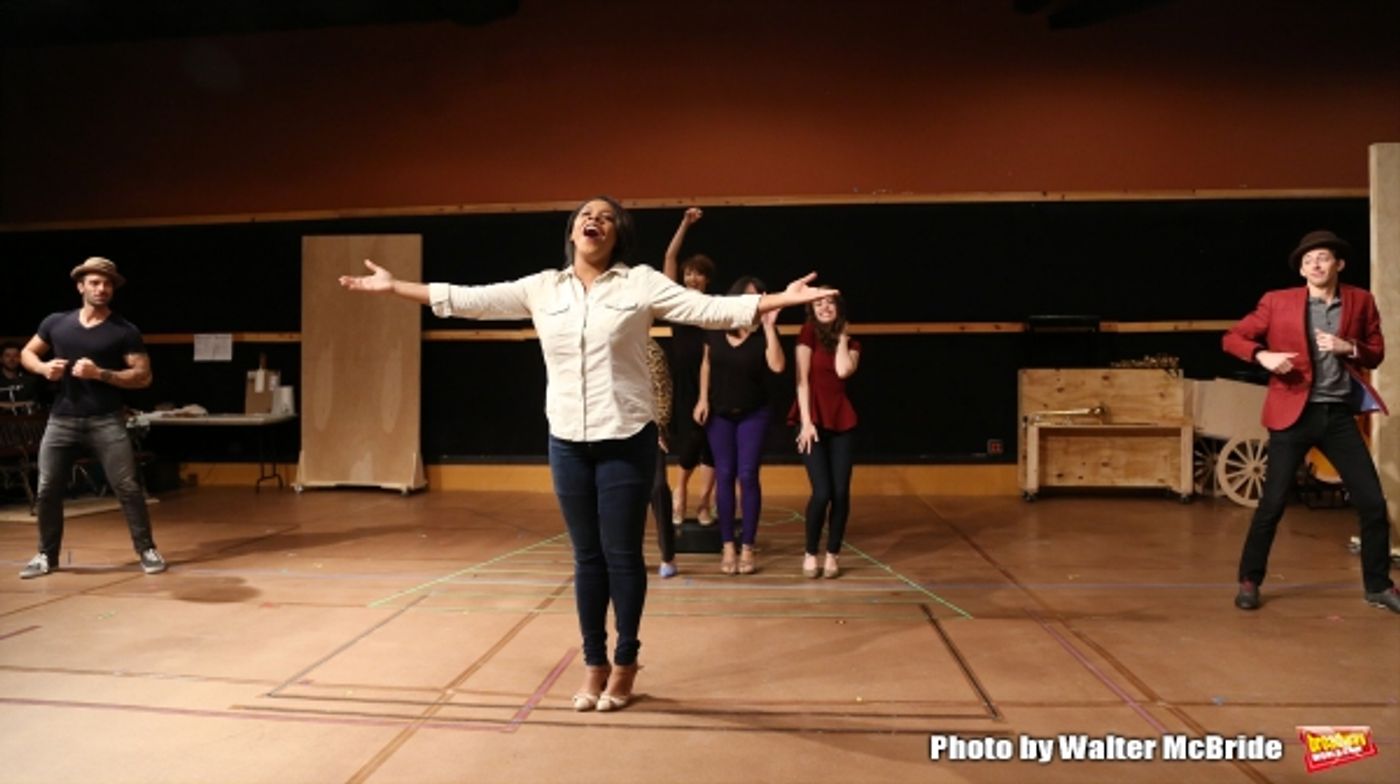 Photo Coverage: Go Inside the Rehearsal Room with the PRINCE OF BROADWAY Cast and Creative Team!  Image