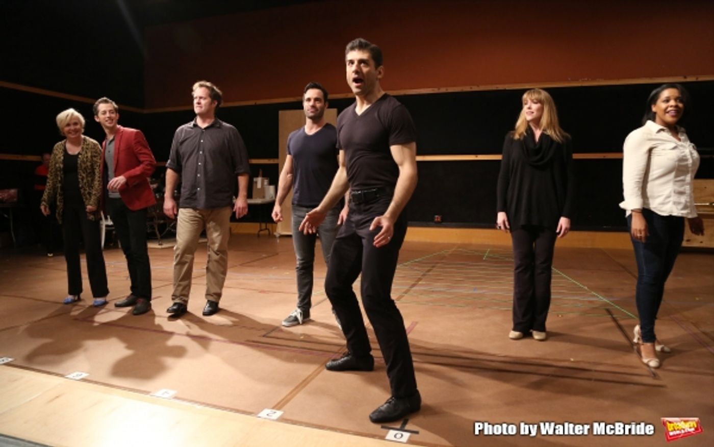 Photo Coverage: Go Inside the Rehearsal Room with the PRINCE OF BROADWAY Cast and Creative Team!  Image