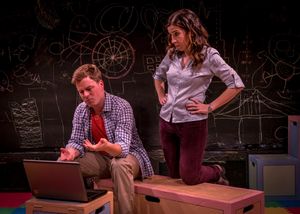 Eric Bryant (Ben) and Sarah Sirota (Amy) Photo