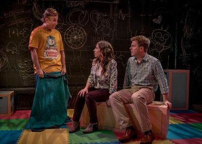 Adam LeBow (Charlie), Sarah Sirota (Amy) and Eric Bryant (Ben)  Photo