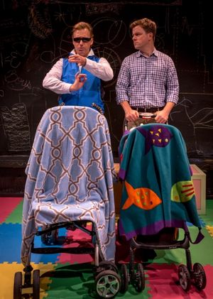 Adam LeBow (James) and Eric Bryant (Ben) Photo