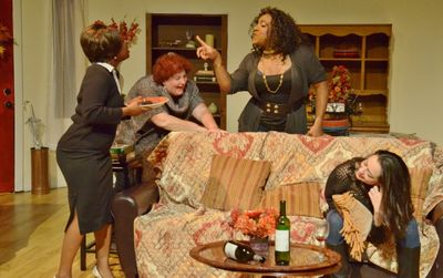 Courtney-Giselle Cook, Rona Hyman, Rico Robinson and Amy E. Mahon Photo