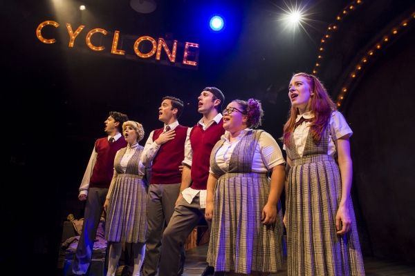 The six members of the doomed Saint Cassian chamber choir: Ricky Potts (Jackson Evans Photo