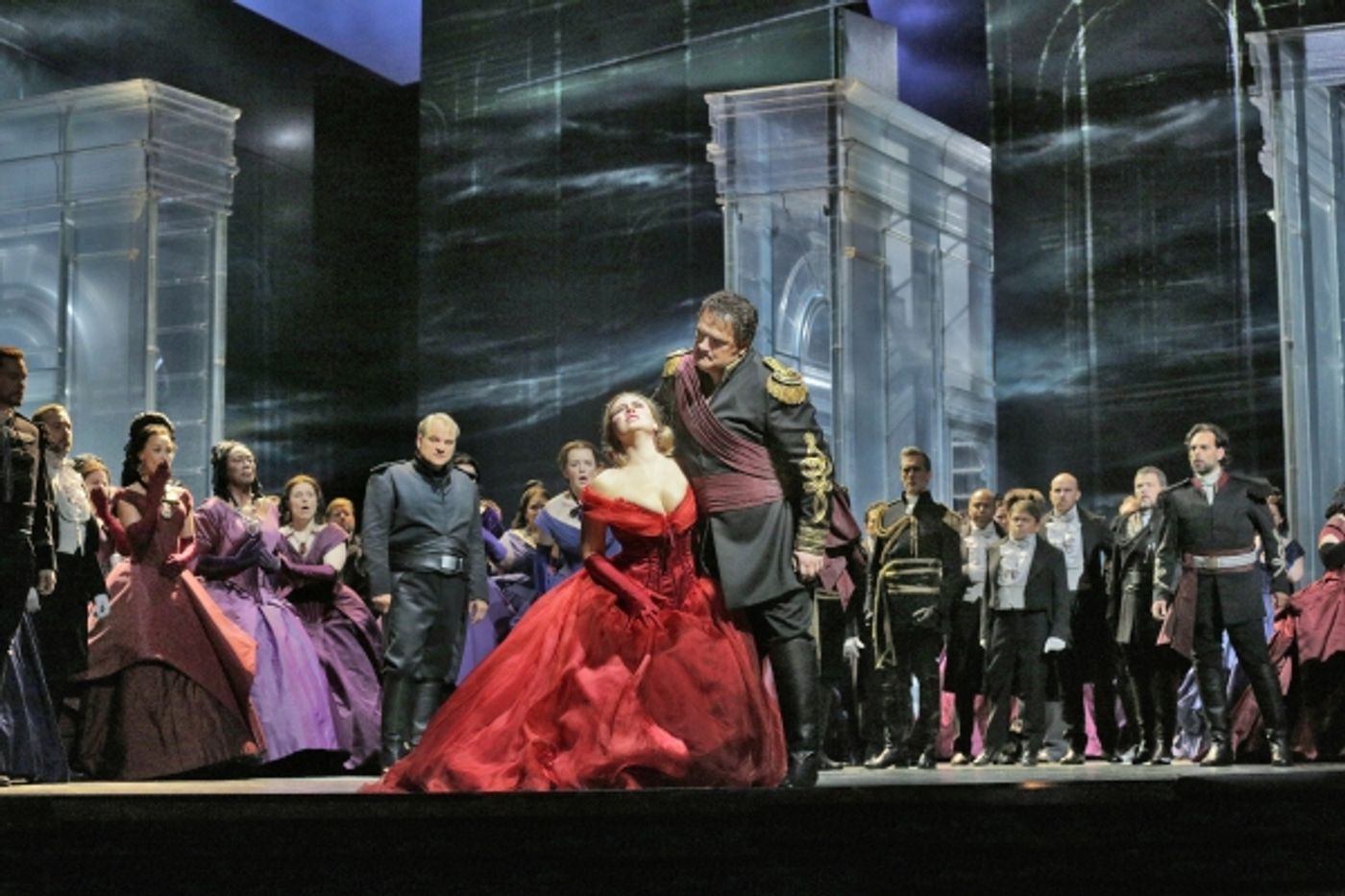 Photo Flash: First Look at Aleksandrs Antonenko, Željko Lucic & More in Met Opera's OTELLO  Image