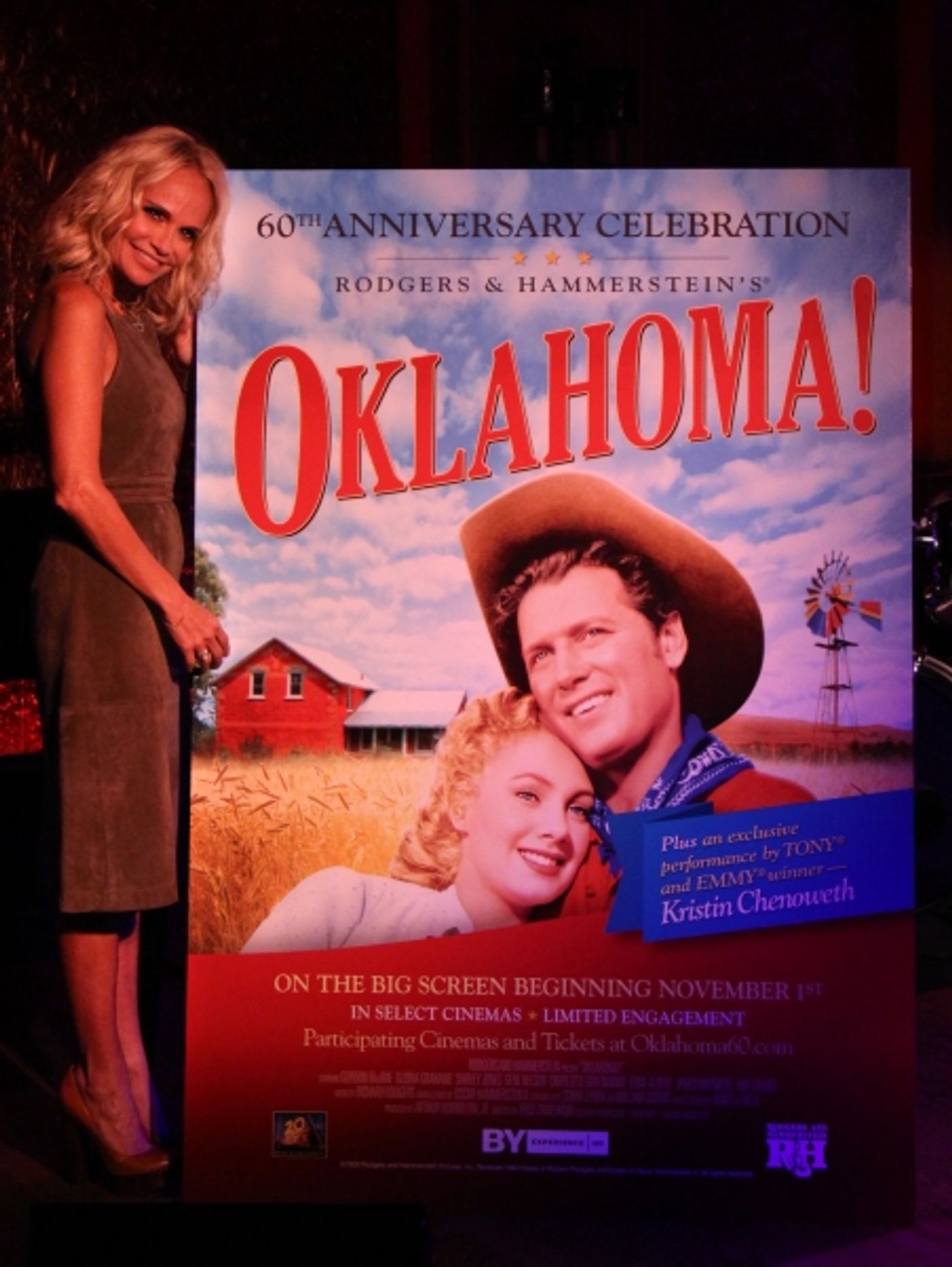 Exclusive Photo Coverage: Okie Native Kristin Chenoweth Celebrates 60th Anniversary of OKLAHOMA!  Image