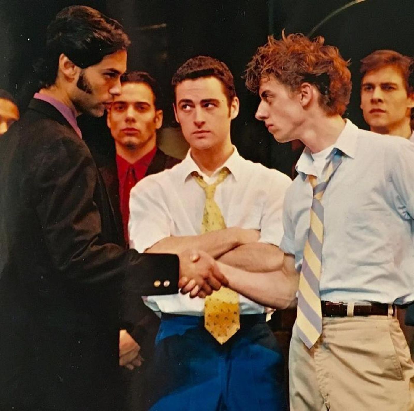 Photo Flash: Max von Essen Throws Back to Early Days in WEST SIDE STORY with Christian Borle  Image