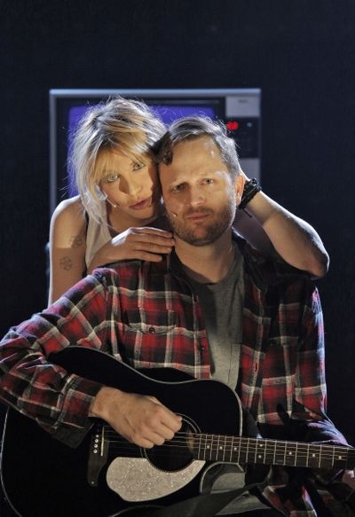 Courtney Love and Todd Almond  Photo