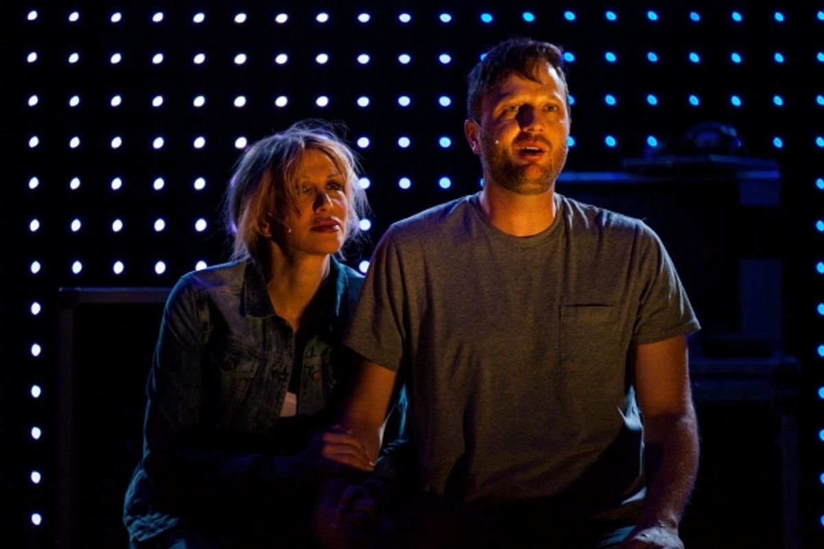 Courtney Love and Todd Almond at 