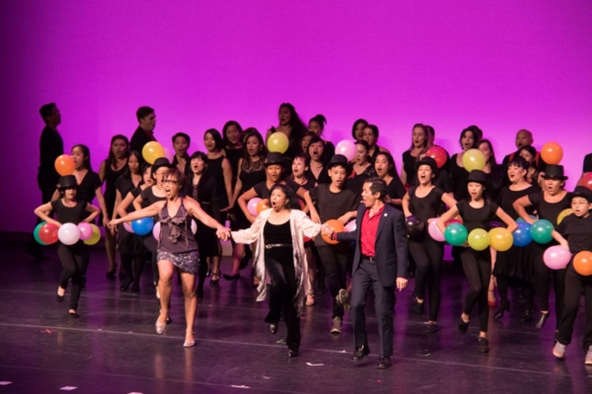 Nina Zoie Lam, Baayork Lee, Stephen Eng & Ensemble at 