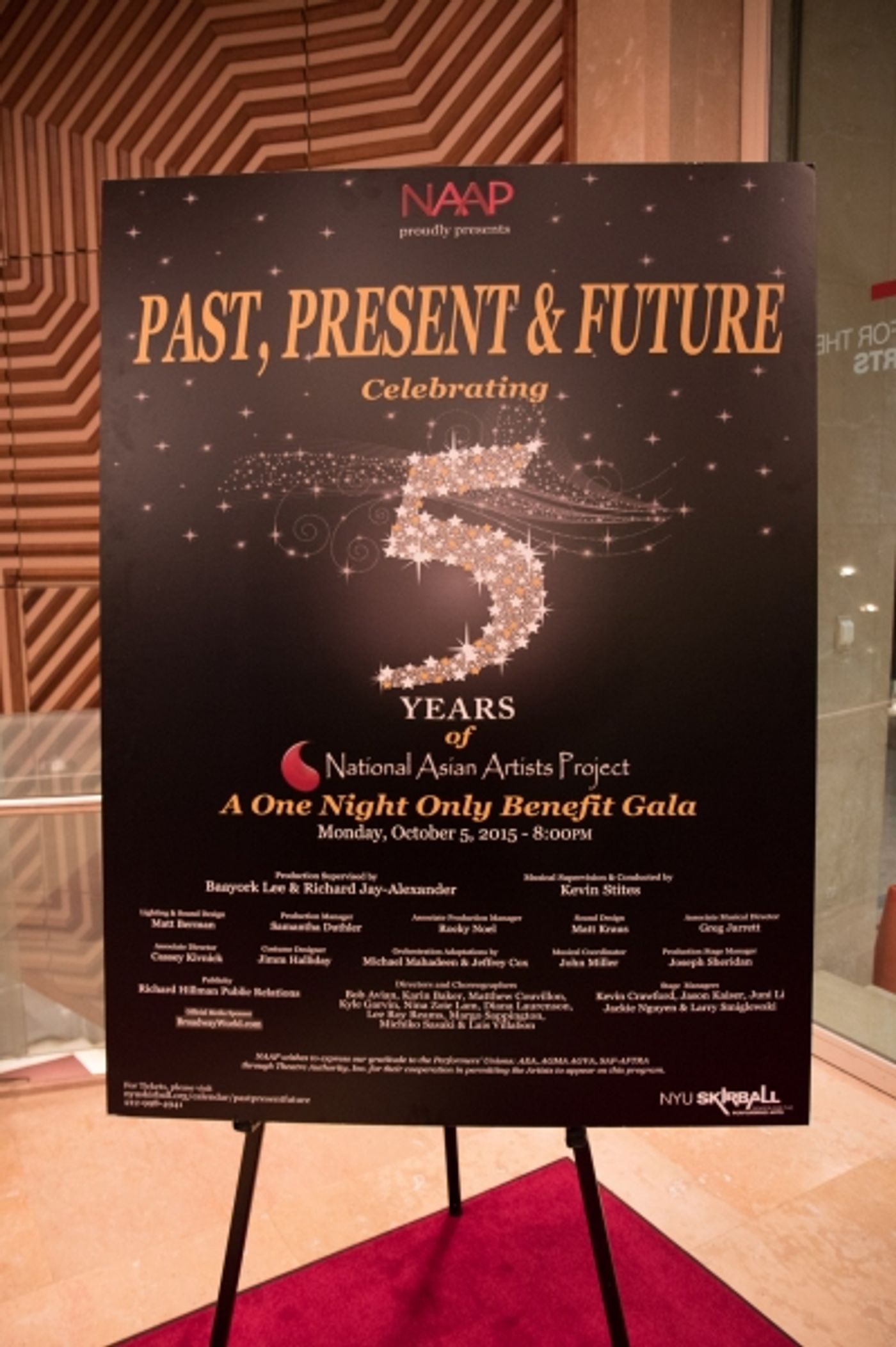 Photo Flash: National Asian Artists Project's PAST, PRESENT & FUTURE Gala Does DREAMGIRLS, THE KING AND I, LES MIS and More Image