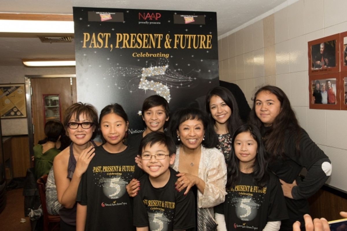 Nina Zoie Lam, Baayork Lee, NAAP kids at 