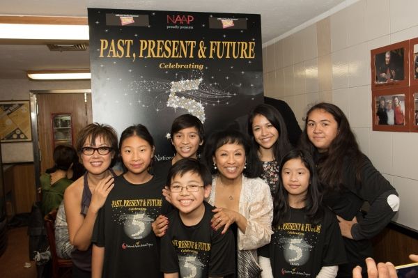 Nina Zoie Lam, Baayork Lee, NAAP kids Photo