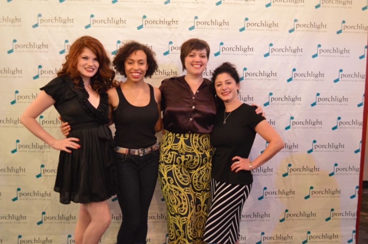 Elya Faye Bottiger, Kyrie Courter, Missy Aguilar and Dana Tretta at 