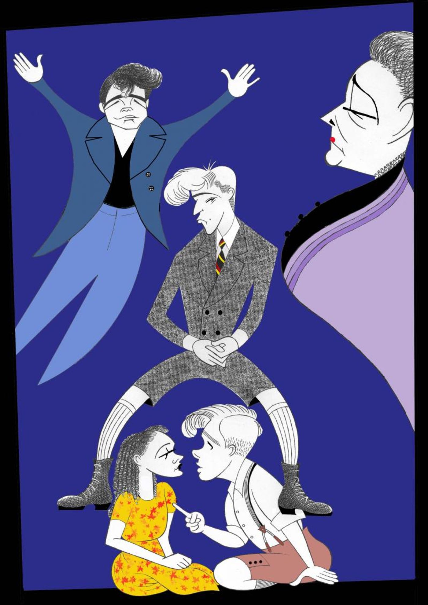 BWW Exclusive: Ken Fallin Draws the Stage - SPRING AWAKENING BWW Exclusive: Ken Fallin Draws the Stage - SPRING AWAKENING Image