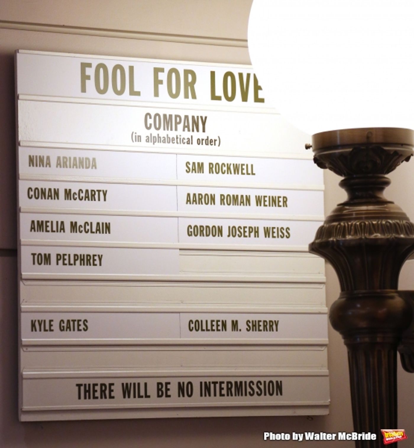 Photo Coverage: Opening Night Curtain Call for FOOL FOR LOVE  Image