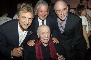 Alain Boubill, Cameron Mackintosh, Claude Michel Schonberg and Herbert Kretzmer Photo