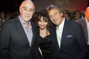 Claude Michel Schonberg, Frances Ruffelle and Alain Boubill Photo