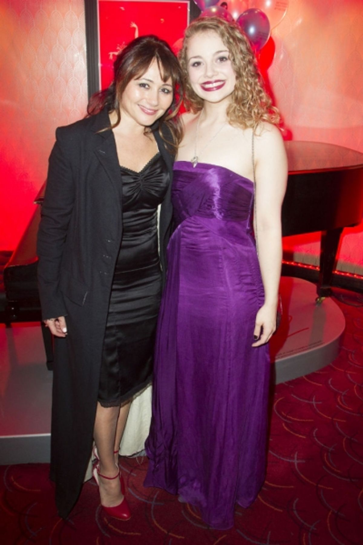 Frances Ruffelle and Carrie Hope Fletcher at 