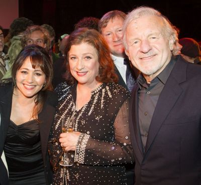 Frances Ruffelle, Caroline Quentin and Colm Wilkinson Photo