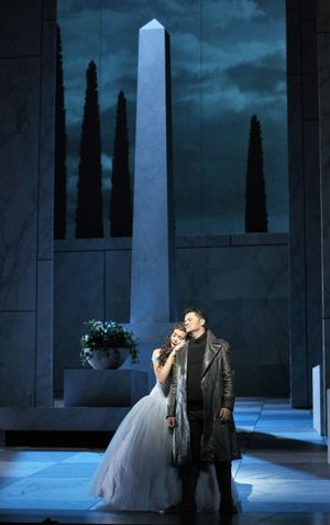 Nadine Sierra and Piotr Beczala  Photo