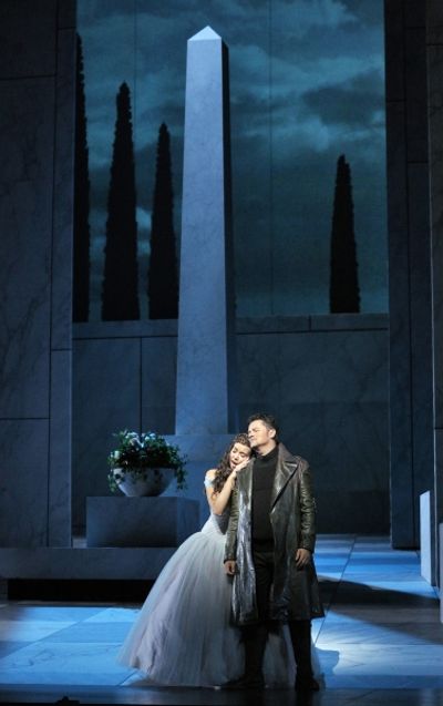 Nadine Sierra and Piotr Beczala  Photo