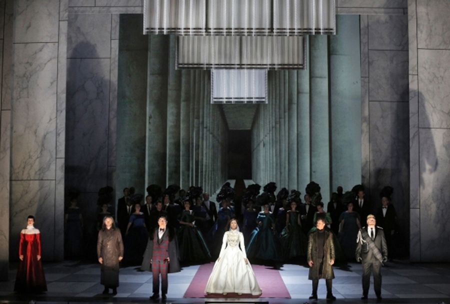 Photo Flash: First Look at Nadine Sierra, Nicolas Testé & More in SF Opera's LUCIA DI LAMMERMOOR Image