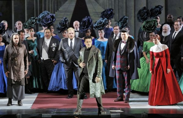 Nicolas TestÃ©, Brian Mulligan, Piotr Beczala, Chong Wang and Zanda Å vÄ“de  Photo