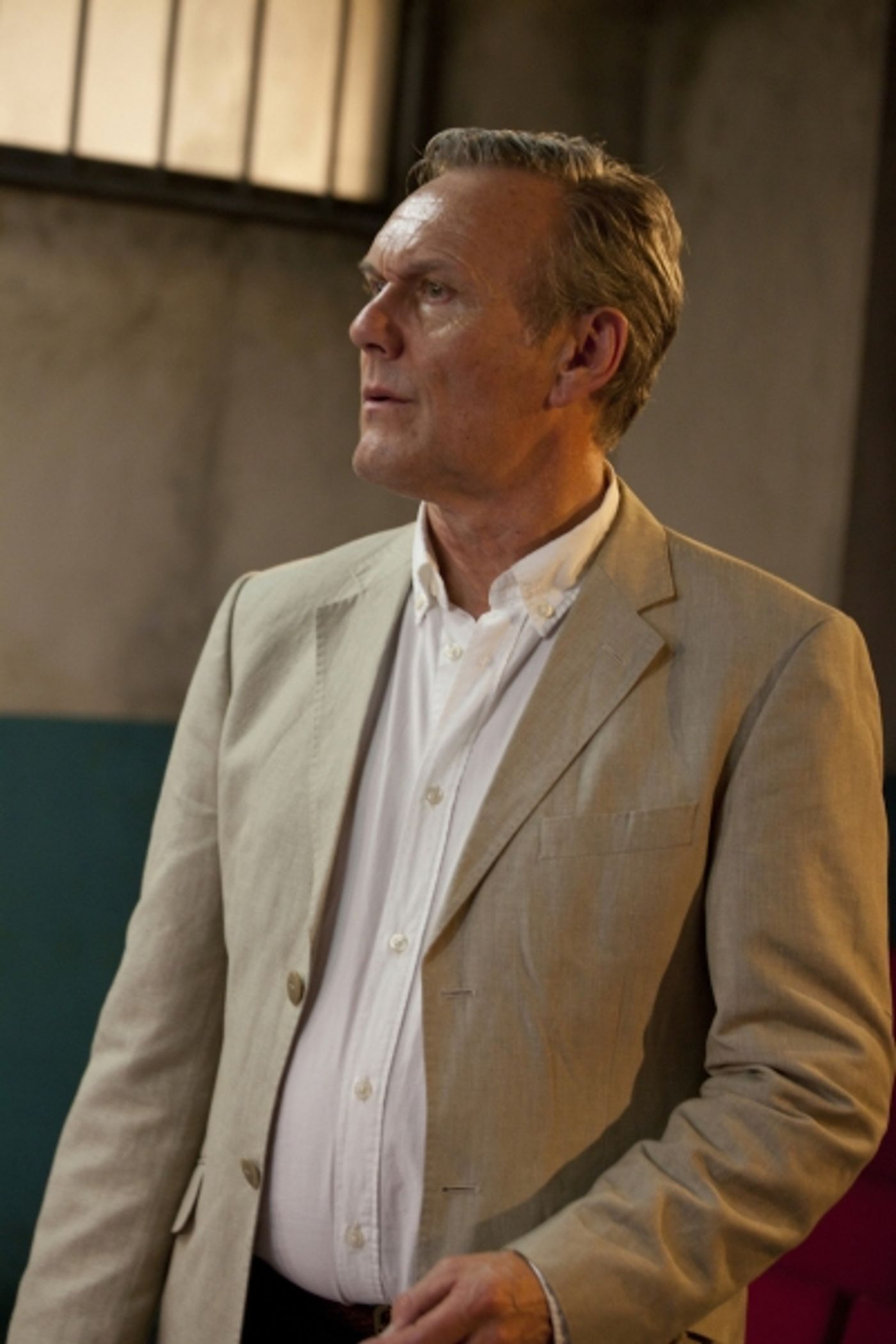 Photo Flash: Tom Hughes, Niamh Cusack & Anthony Head in TICKING at Trafalgar Studios  Image