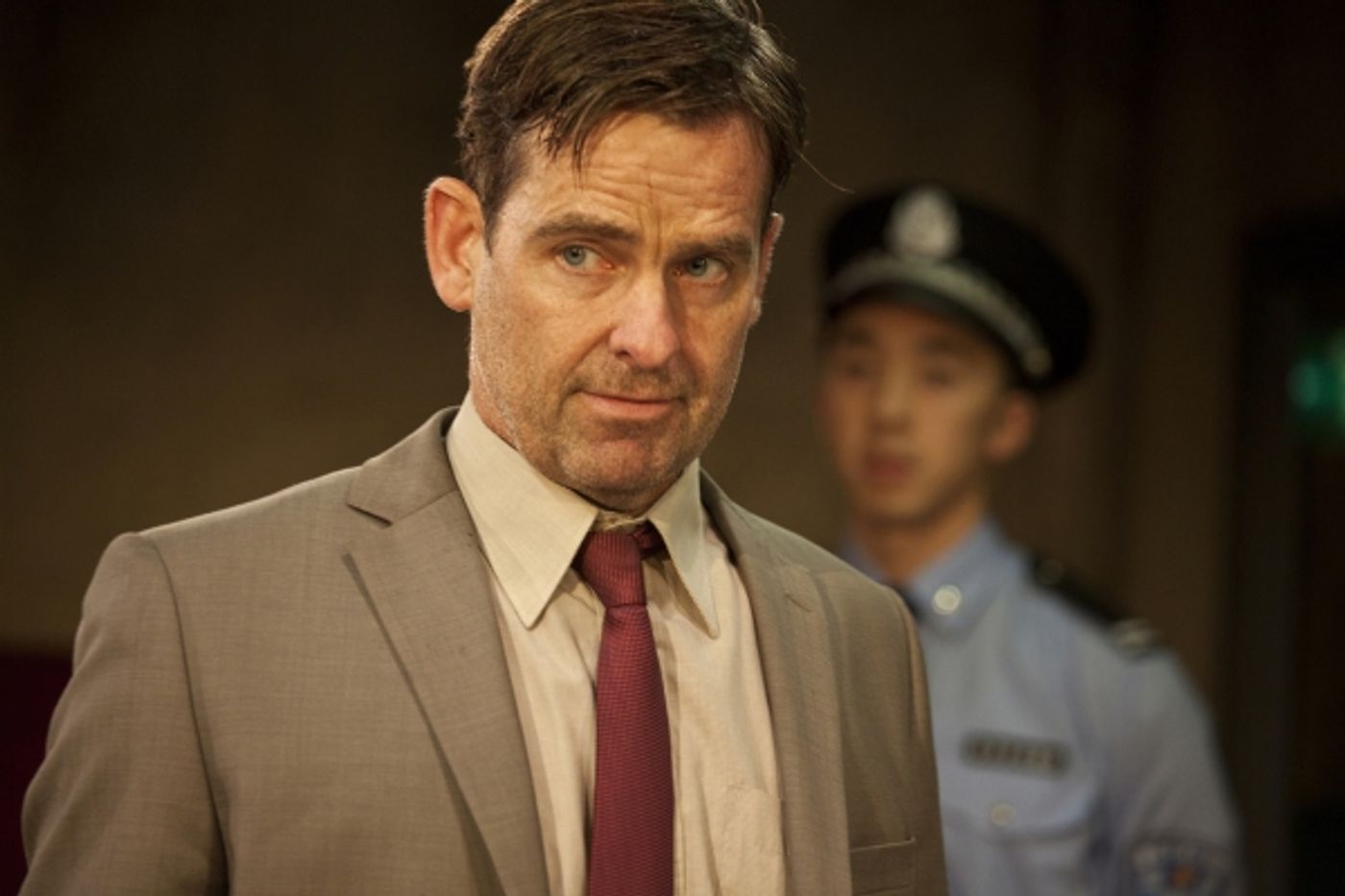 Photo Flash: Tom Hughes, Niamh Cusack & Anthony Head in TICKING at Trafalgar Studios  Image