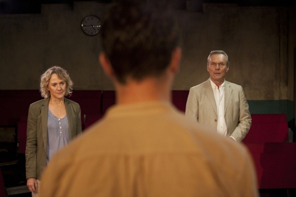 Niamh Cusack, Tom HUghes and Anthony Head at 