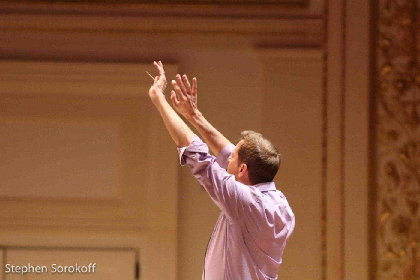 Photo Coverage: Sierra Boggess, Julian Ovenden & The New York Pops Rehearse for Tonight's Season Opener  Image