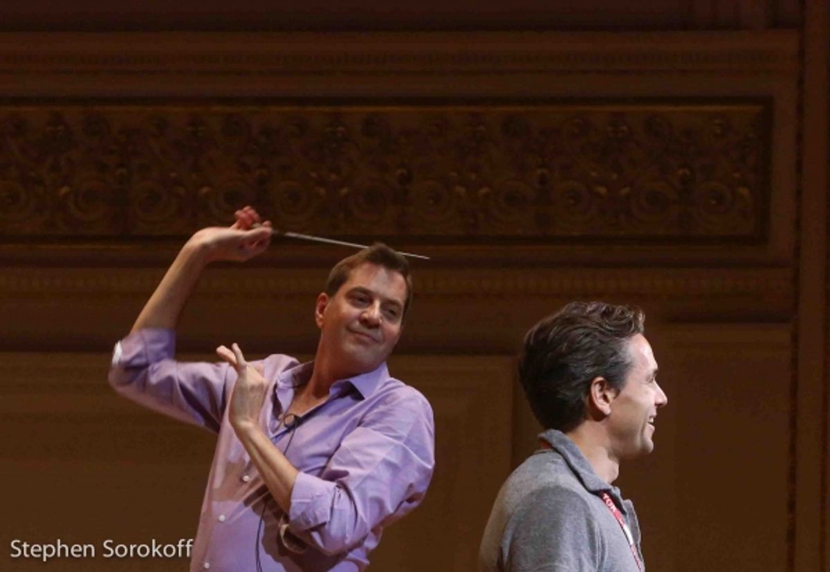 Steven Reineke & Julian Ovenden at 