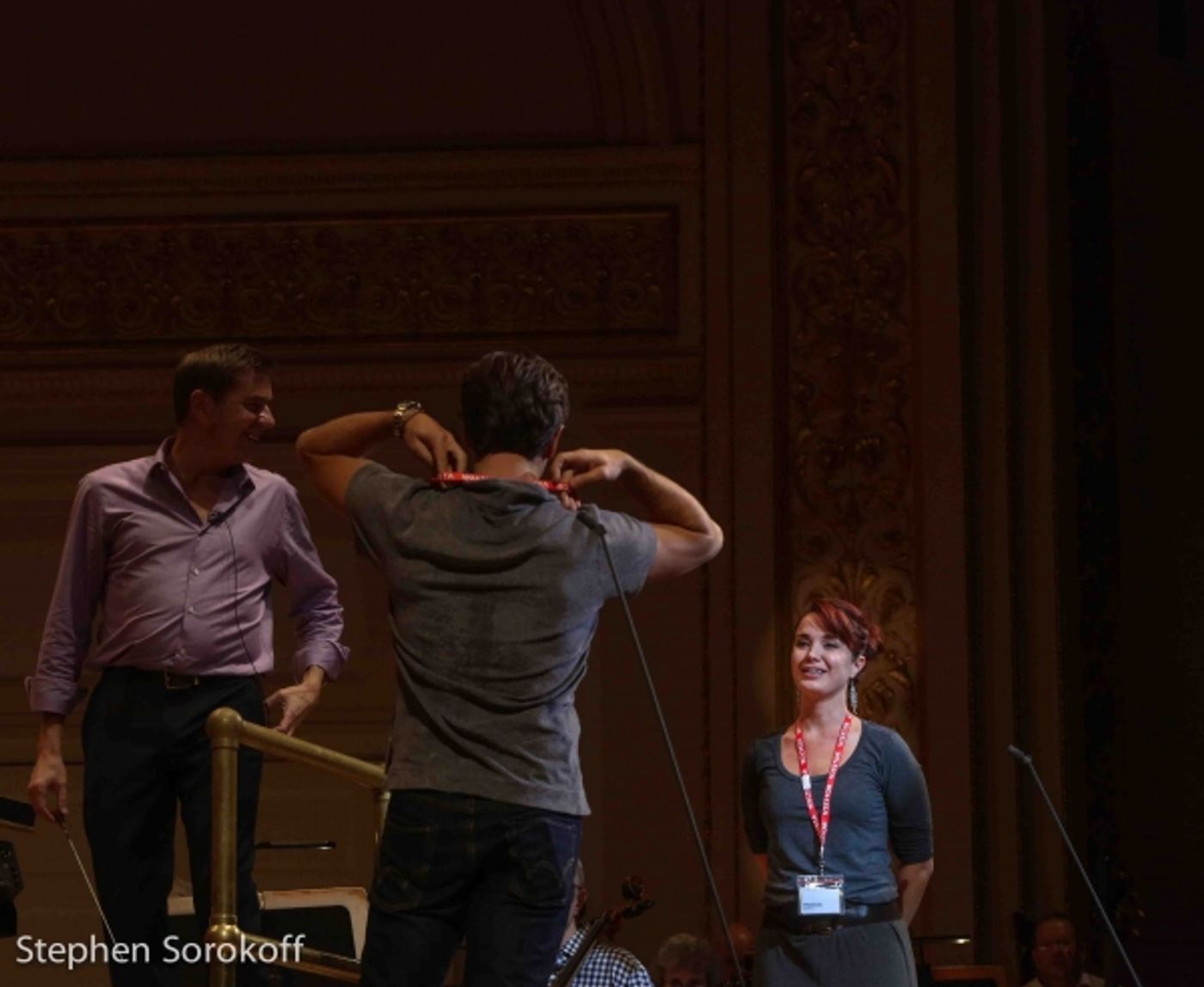 Photo Coverage: Sierra Boggess, Julian Ovenden & The New York Pops Rehearse for Tonight's Season Opener  Image