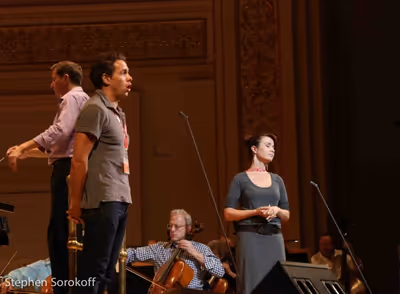 Steven Reineke, Julian Ovenden, Sierra Boggess Photo