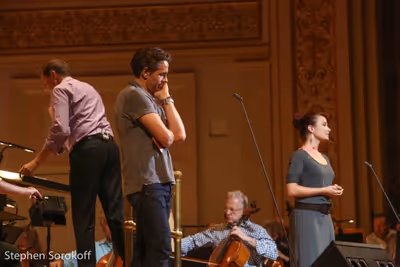 Steven Reineke, Julian Ovenden, Sierra Boggess Photo