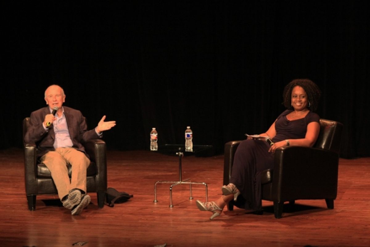 Terrence McNally with  Teresa Coleman at 