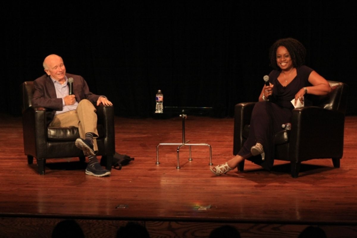Terrence McNally with Teresa Coleman. at 