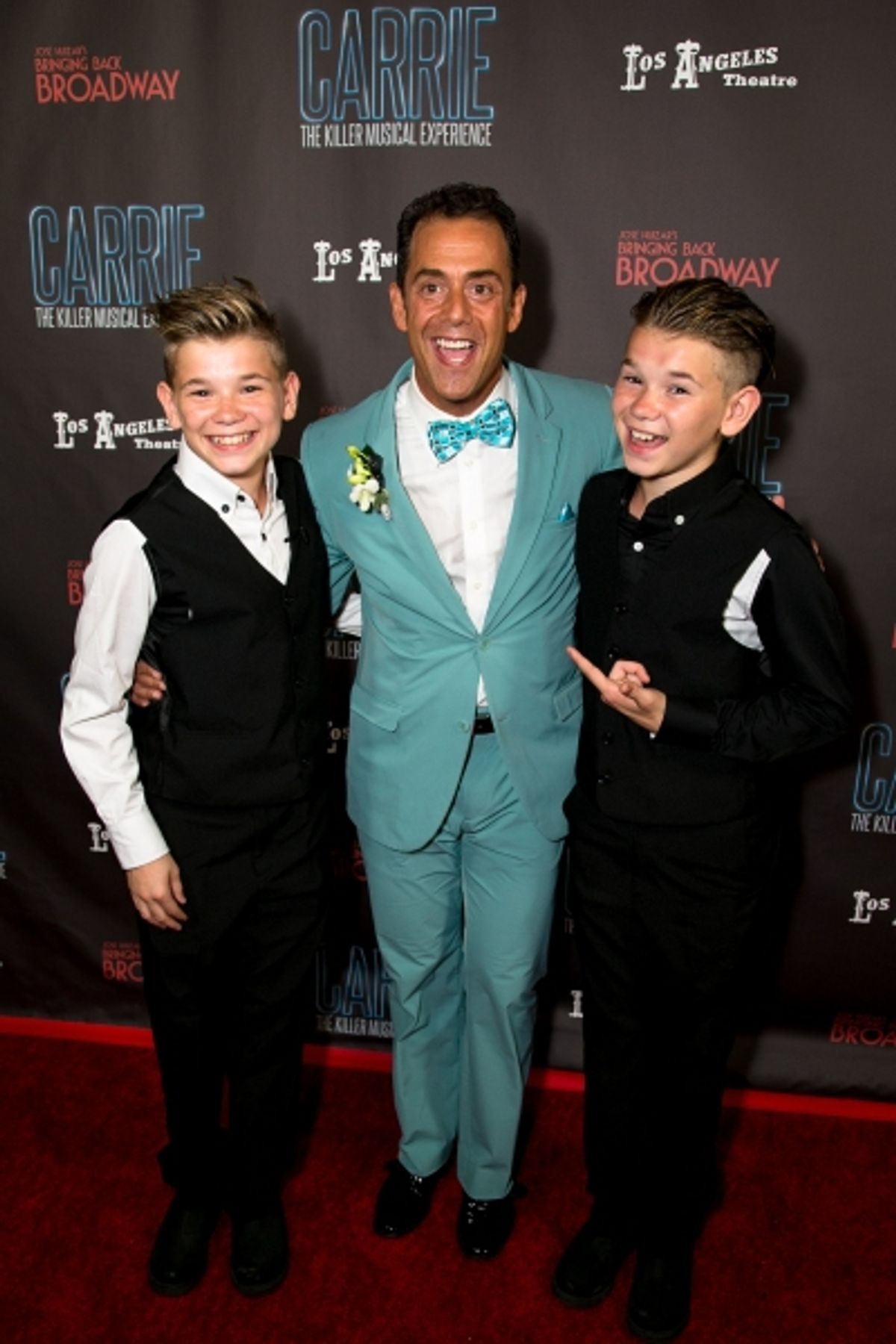 Martinus Gunnarsen, Bruce Robert Harris and Marcus Gunnarsen at 