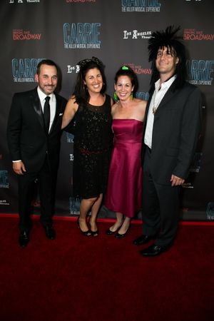 Ben Stern, Laurie Stern, Gina Fagin and Josh Fagin Photo