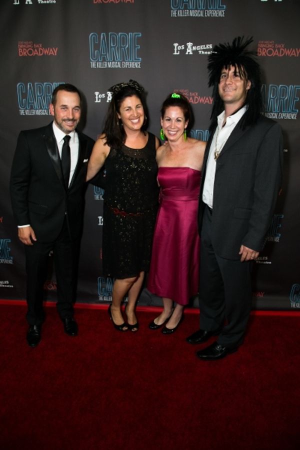 Ben Stern, Laurie Stern, Gina Fagin and Josh Fagin Photo